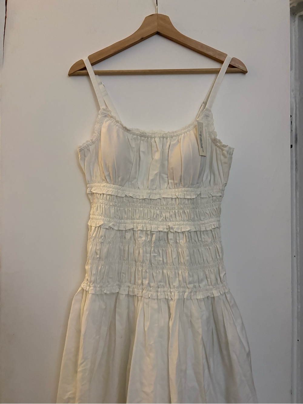 Abercrombie Bra-Free Smocked Drop-Waist Maxi Dress - Picture 5 of 10